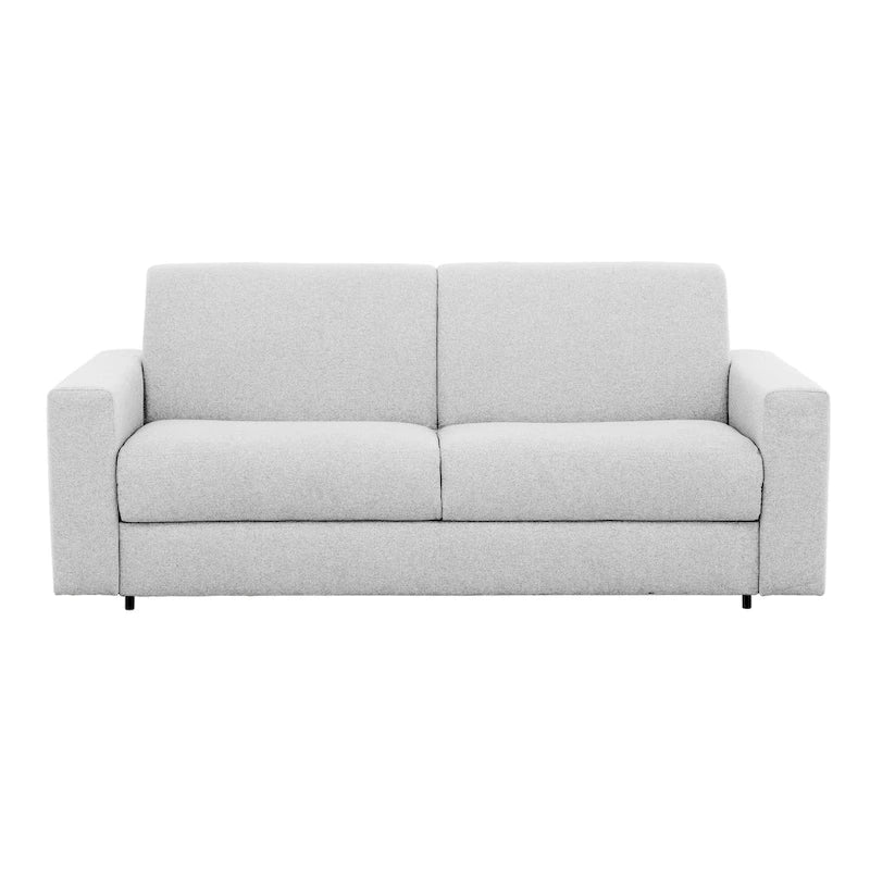 Full Sleeper Sofa with Memory Foam Mattress, Anthracite or Silver
