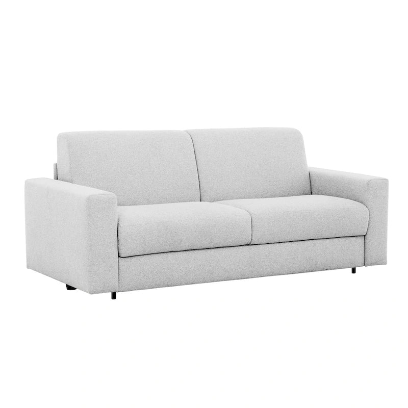 Full Sleeper Sofa with Memory Foam Mattress, Anthracite or Silver