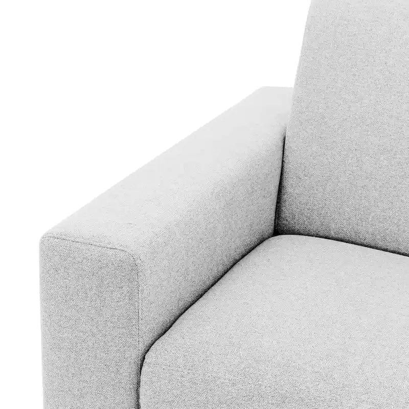 Full Sleeper Sofa with Memory Foam Mattress, Anthracite or Silver