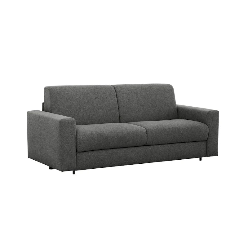 Full Sleeper Sofa with Memory Foam Mattress, Anthracite or Silver