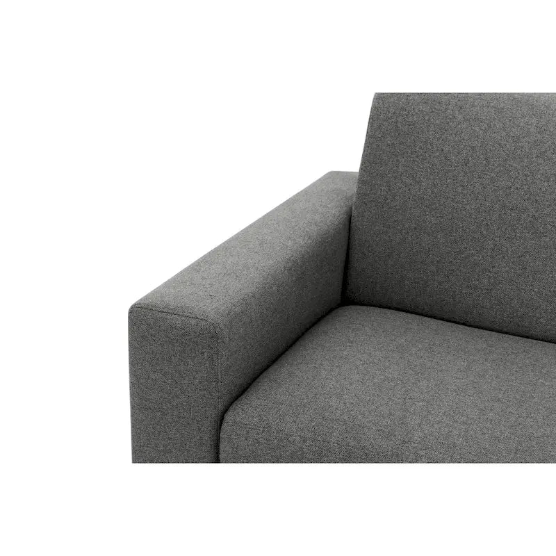 Full Sleeper Sofa with Memory Foam Mattress, Anthracite or Silver