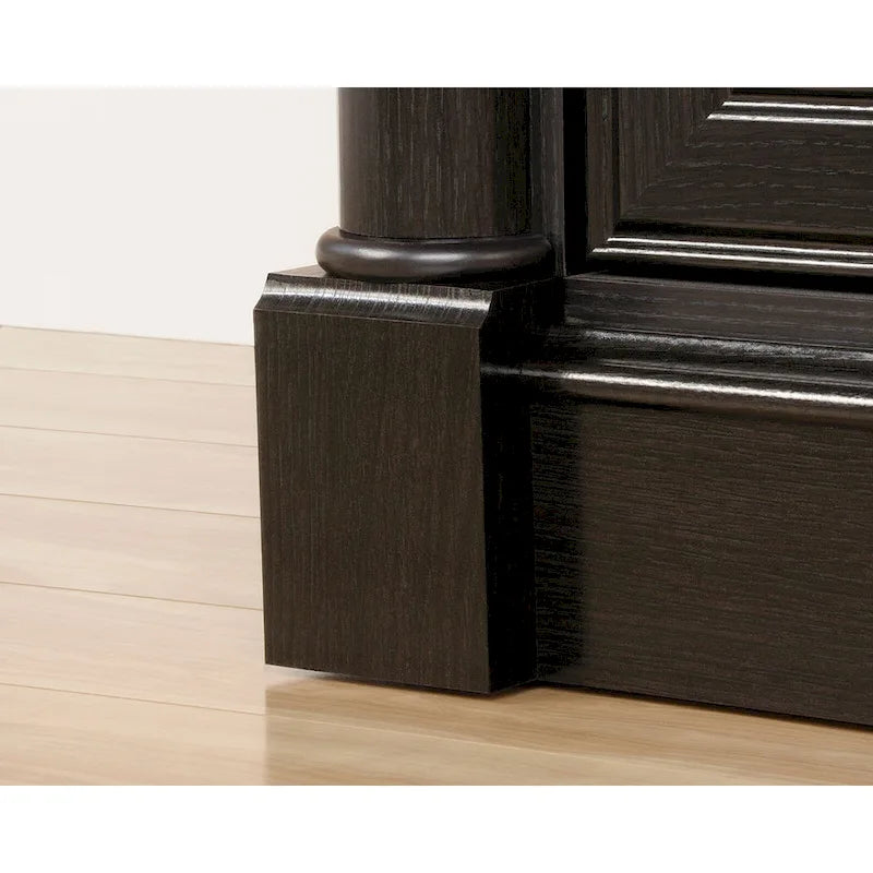 2-Drawer Lateral Wood File Cabinet with Full Extension Slides