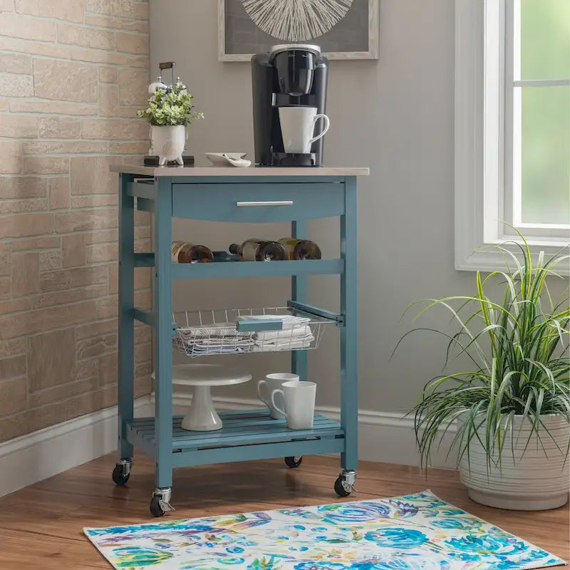 Desserte de cuisine mobile compacte Jake